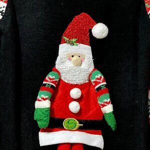 United States Sweaters Size XL Holiday Santa Claus Christmas Sweater